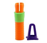 Extension de bâton de dessin - Porte-craie polyvalent avec taille-crayon intégré | Bâton de peinture à l'huile et outil d'extension pastel Conception de couverture de stylo de protection pour