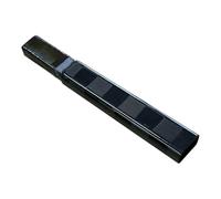 Extension de bâton en fibre de carbone - Prise d'extrémité de hockey de 20 cm, insert de remplacement léger | Adaptateur d'arbres composites pour la pratique de glace, amélioration des équipements de