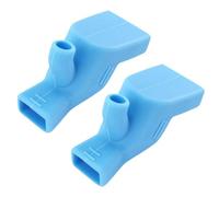 Extension de bec de robinet - Couvercle d'extension de robinet en silicone, guide d'eau de lavage des mains pour, lot de 2, adaptateur d'évier anti-éclaboussures | Accessoire de contrôle