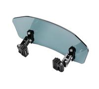 Extension De Becquet Réglable pour Pare-Brise Surélevé pour B&MW R1200GS, F850GS, F750GS, F 1250GS GS LC pour Aventure kit Spoiler(Smoke Titanium)