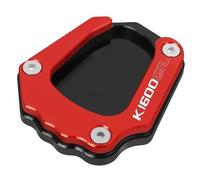 Extension de béquille de moto Pour B&M&W K1600GT K1600GTL 2017-2023. Plaque d'extension de béquille CNC pour moto, Support latéral, coussin d'agrandissement(Red)