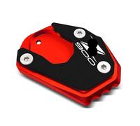Extension de béquille de moto Pour Z650 Z900RS 2017-2022. Accessoires de moto: carter moteur, stator, protection, glissières cadre, carénage(For Z Red)