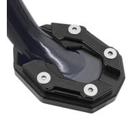 Extension de béquille de moto - Support de béquille - de base de béquille latérale de moto | Construction en aluminium | Design antidérapant | Compatible avec la plupart des modèles