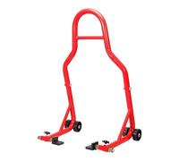 Extension de béquille de Moto Support Universel de Levage Roue pour Avant et pour arrière pour Moto pour(Rouge)