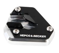 Extension de béquille Hepco & Becker latérale - noir/argent