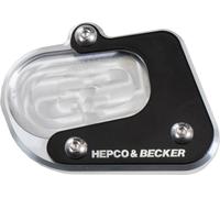 Extension de béquille Hepco & Becker latérale - noir/argent