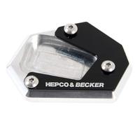 Extension de béquille Hepco & Becker latérale - noir/argent