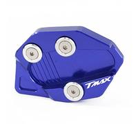 Extension De BéQuille LatéRale Ajustement de l'agrandissement du support latérale for Yamaha Tmax 530 2012 2013 2014 T-MAX 530 2012-2014 Plaque d'agrandissement du pavé d'extension de support(Blue)