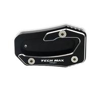 Extension De Béquille Latérale CNC Pour Moto, Coussinet D'agrandissement Pour Yamaha Tmax Tech Max TMAX560 2017 - 2023(Black 1)