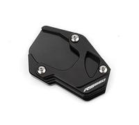 Extension De Béquille Latérale CNC pour Moto Plaque D'extension De Support De Pied pour Aprilia RS660 RS 660 2021-2024(Noir)