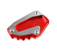 Extension De Béquille Latérale CNC Pour Moto, Pour Ducati Scrambler 1100 Pro 1K Sport Pro 1K 2019 2020 2021, Plaque De Support(Rouge)