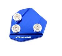 Extension De Béquille Latérale CNC Pour Moto Pour Yamaha FORCE 155(Blue)