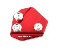 Extension De Béquille Latérale CNC Pour Moto Pour Yamaha FORCE 155(Red)