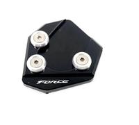 Extension De Béquille Latérale CNC Pour Moto Pour Yamaha FORCE155 SMAX155(Black 1)