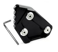 Extension De Béquille Latérale CNC pour Su&zu&ki GSXR1000 GSX-R1000 GSXR 1000 2009-2017, Plaque De Support Agrandie(Black-1)
