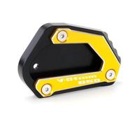 Extension De Béquille Latérale De Pied De Moto, Plaque D'agrandissement pour Vstrom650 XT V-Strom 650 Dl650 2004-2024 2023 2022 Plaque De Béquille De Moto(Gold)