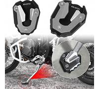 Extension de béquille latérale de pied en aluminium pour moto plaque de support d'extension de béquille latérale antidérapante compatible avec Tiger900 Rally Pro 2021 2022 2023, Not 2024/GT/
