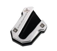 Extension De BéQuille LatéRale For 1800 GL 1800 GL1800 2018-2020 Moto CNC Kickstand Foot Side Stand Extension PAD Plaque De Support(Black)