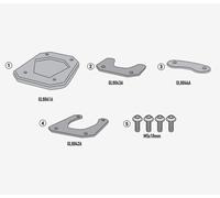 Givi Es9701 Qj Motor Srt 600 Xs 2025 Side Stand Extension Argenté