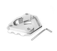 Extension De Béquille Latérale Moto, Pièces Coussin D'agrandissement Pour Honda CRF1000L Pour Africa Twin 1000L 2016 - 2019(Silver)
