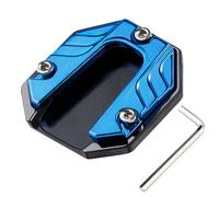 Extension de Béquille Latérale Moto pour Honda GL 1800 Gold Wing, Support Latéral Agrandir Pad, Béquille Moto Pad,C/Blue