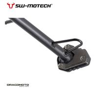 Extension de béquille latérale noire/argent pour Kawasaki Versys 650, Z H2 SW...