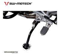 Extension de béquille latérale noire/argentée pour BMW R1200GS / R1200GS Adve...