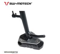 Extension de béquille latérale noire/argentée pour Kawasaki Z650 / Ninja 650 ...