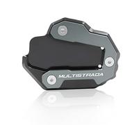 Extension De BéQuille LatéRale Pied du support côté stand extension plaque de Ajustement la for Ducati Multistrada 950 1100 120 0GT 1260 1200 / 1200S(Titanium)