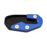 Extension de béquille latérale pour moto, plaque d'agrandissement pour Honda(Bleu)