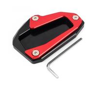Extension de béquille latérale pour moto, plaque support pour Ducati et pour multistrada(BLACK RED)