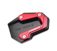 Extension De Béquille Latérale Pour Moto Pour Ducati Scrambler 1100 Icon DesertX 2022 - 2024(Red 2)