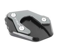 Extension De BéQuille LatéRale Stand latérale agrandir la tenue de kickstand utilisation for yamaha FJR1300 FJR 1300 2001-2019 ACCESSOIRES DE MOTOROCYTEUR PLAQUE SOUTIEN PAD EXTENTIFICATION(Titanium)