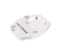 Extension De BéQuille LatéRale Utilisation de l'ajustement for Honda NC750X NC 750X NC750 X 2021 2022 Accessoires de moto CNC Markstand Sidestand Stand Extend Extend Wrurger Pad(Silver)
