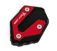 Extension De BéQuille LatéRale Utilisation de l'ajustement for Yamaha MT-09 MT 09 MT09 Traceur 900 XSR900 XSR 2013-2021 Motorcycle Kickstand Extension Foot Side Stand TAP(Red)
