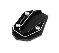 Extension De Béquille Moto, Support Latéral Pied, Plaque Remplacement pour Yamaha MT-03 2017 - 2021(Black b)