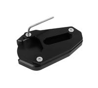 Extension De Béquille pour Suzuki SV650 SV650X Gladius SFV 650, Plaque D'appui Élargie pour Béquille Latérale. Béquille Platine Pied(Noir)