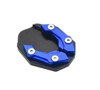 Extension de béquille vélo pour Moto, latérale, Plaque Support(Bleu)
