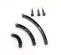 Extension de bras de casque polyvalent - Poteaux incurvés - 3 longueurs pour caméras d'action - 3 longueurs - Tige d'extension - Adaptateur pour caméra de sport