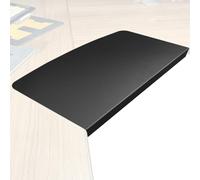 Extension De Bureau D'angle - Rallonge de Bureau à Fixation Latérale par Serrage | Aménageur Adaptateur Support pour Moniteur Ordinateur Angle de Table en L