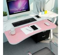 Extension de bureau ergonomique à 90° avec tiroir pliable pour clavier, accoudoir à pince, repose-poignet et repose-coude pour plus de confort et de productivité