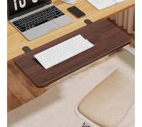 Extension de bureau ergonomique pliable pour économiser de l'espace pour la maison, le bureau, installation et nettoyage faciles, idéale pour l'étude et l'organisation du travail