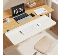 Extension de bureau ergonomique pliable pour économiser de l'espace pour la maison ou le bureau Installation et nettoyage faciles Idéal pour les salles informatiques et les études Améliore la