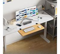 Extension de bureau ergonomique pliable pour un confort ultime au travail, aux études et aux jeux. Accessoire essentiel de productivité et de confort