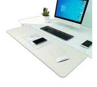 Extension de bureau ergonomique réglable à 90° avec pince de serrage 55/65/75 x 25 cm, plateau de clavier et accoudoir, parfait pour écrire et jouer confortablement pendant de longues heures