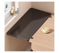 Extension de bureau ergonomique sans perçage pour table pliante flottante à fixation murale pour accoudoir ou bureau d'ordinateur Noir 40 x 20 cm 15,7 x 7 cm