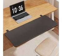 Extension de bureau pliable avec tiroir à clavier, facile à installer, accoudoirs, étagères, extensions de bureau