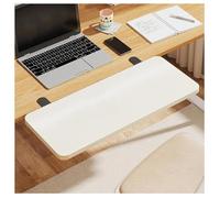 Extension de bureau pliable en bois - Sans perçage - 40 x 20 cm - Pour bureau à domicile - Solution d'économie d'espace pour une meilleure productivité
