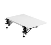Extension de bureau réglable pour bureau - Jolie extension de bureau avec support de coude - Pas de perçage nécessaire pour une installation facile et un confort amélioré de l'espace de travail