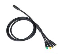 Extension de câblage 1T4 pour systèmes de moteur d'entraînement Bafang avec connecteurs Higo 01 02 HD, support bus EB AWG24, longueur 1 m